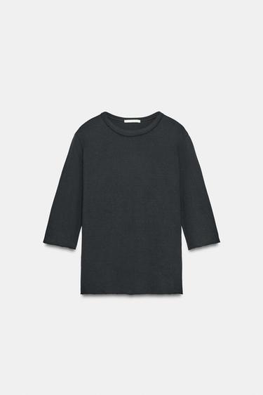 DOUBLE-SIDED T-SHIRT — Charcoal 2