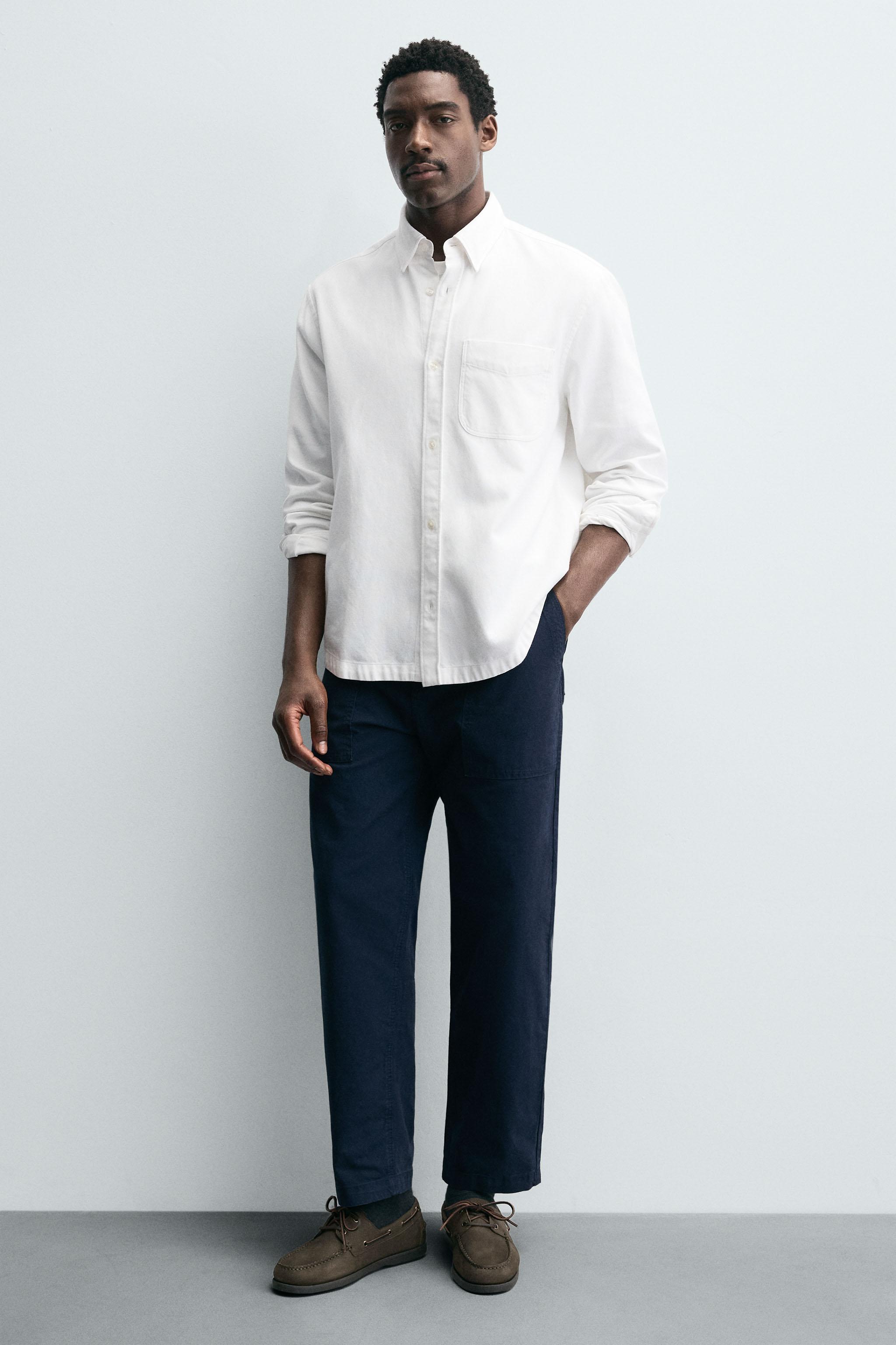 SAPATO NÁUTICO DE COURO - Verde | ZARA Brasil
