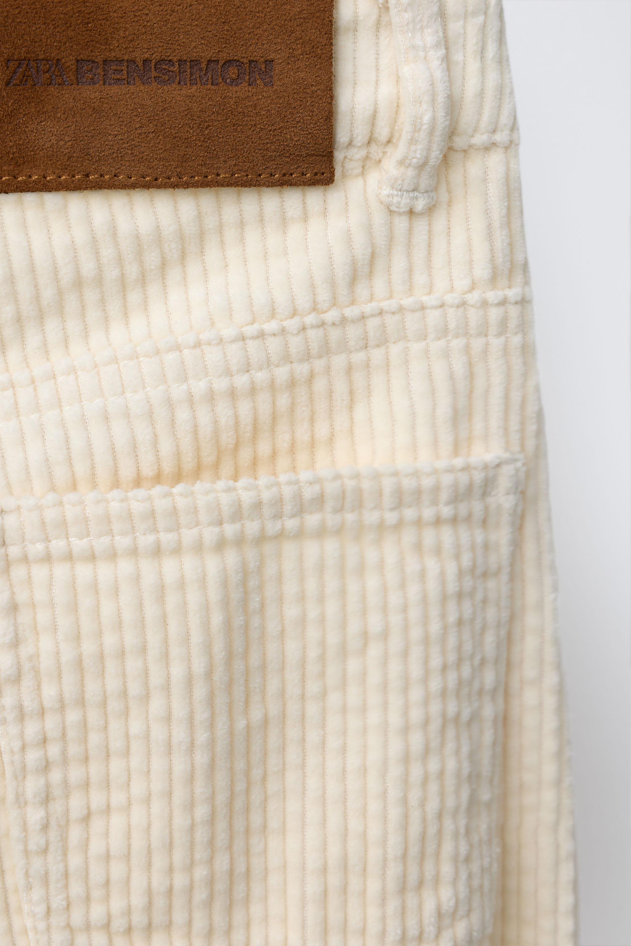 BARREL CORDUROY PANTS BENSIMON ® X ZARA