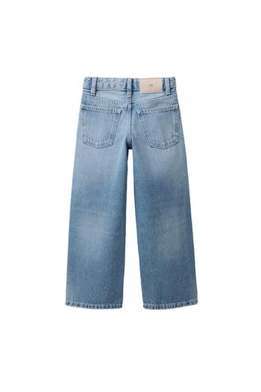 FADED WIDE-LEG JEANS - Blue by Zara - Image 2