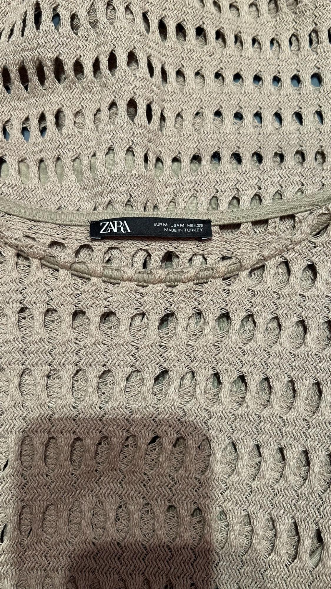 OPEN KNIT DRESS - Image 3