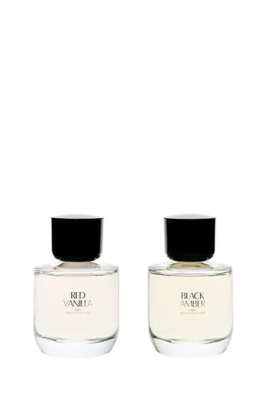 RED VANILLA & ZARA BLACK AMBER EDT 2X90ML / 3.04 oz - TINTED LEATHER by Zara