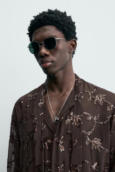 LIMITED EDITION CHAIN WITH PENDANTS - Silver by Zara - Image 0