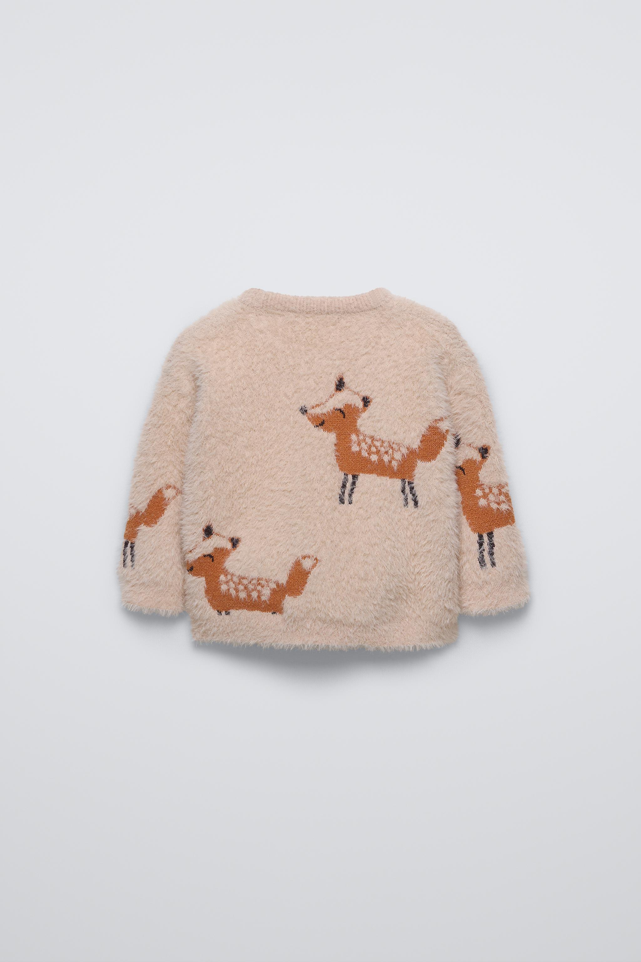 Store Zara baby girl reindeer sweater