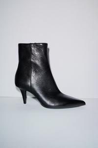 Bottines Noires à Talons Hauts Zara - Taille UK 3 (femme) - Cuir - Neuf Sans Boîte