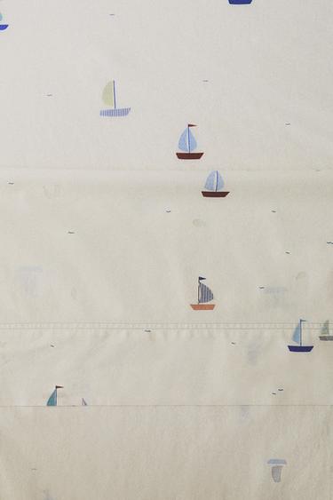 DRAP DE DESSUS BATEAUX COTON - Multicolore de Zara - Image 5