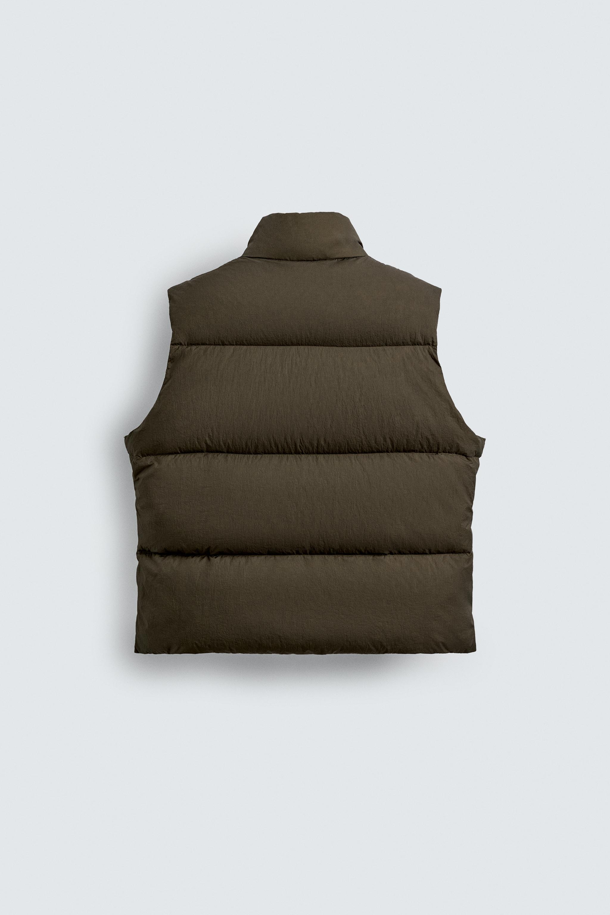 100% FEATHER PUFFER VEST
