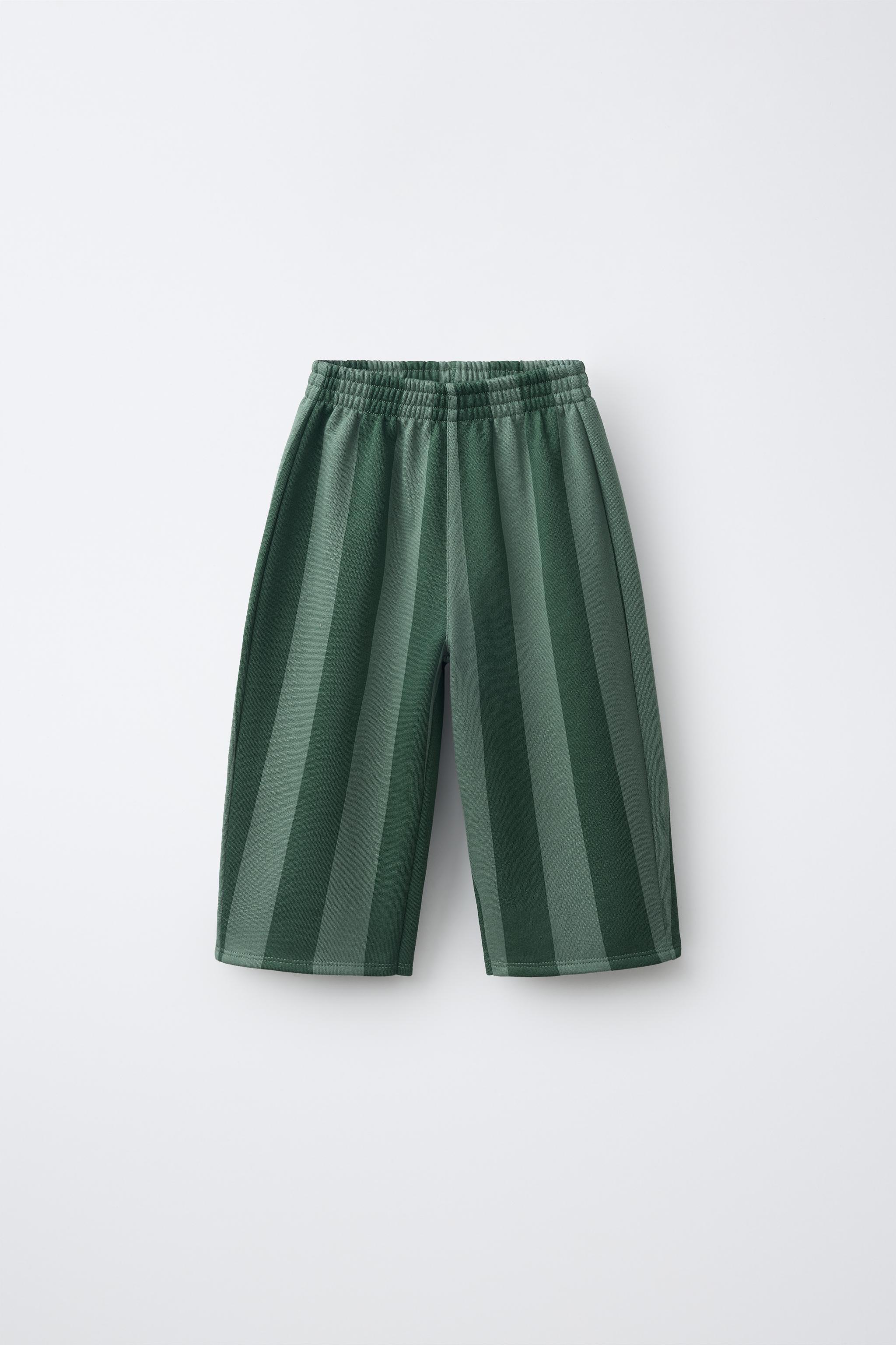 STRIPED BALLOON PANTS