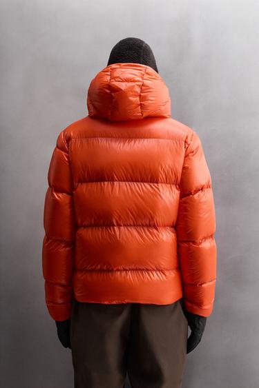 SKI DOWN BLEND PUFFER JACKET - Intense red by Zara - Image 2