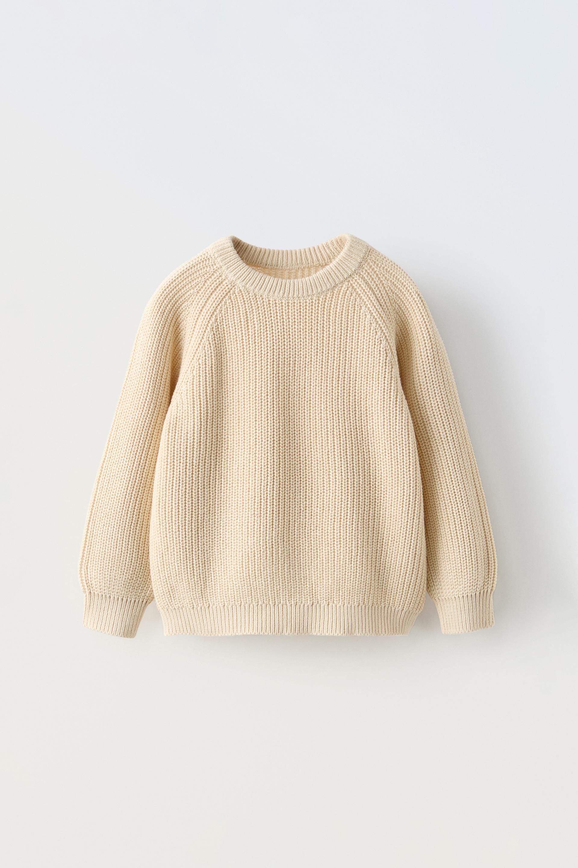 Pull beige zara shops