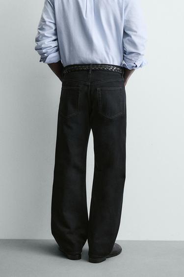 LOOSE FIT JEANS - Dark anthracite by Zara - Image 2