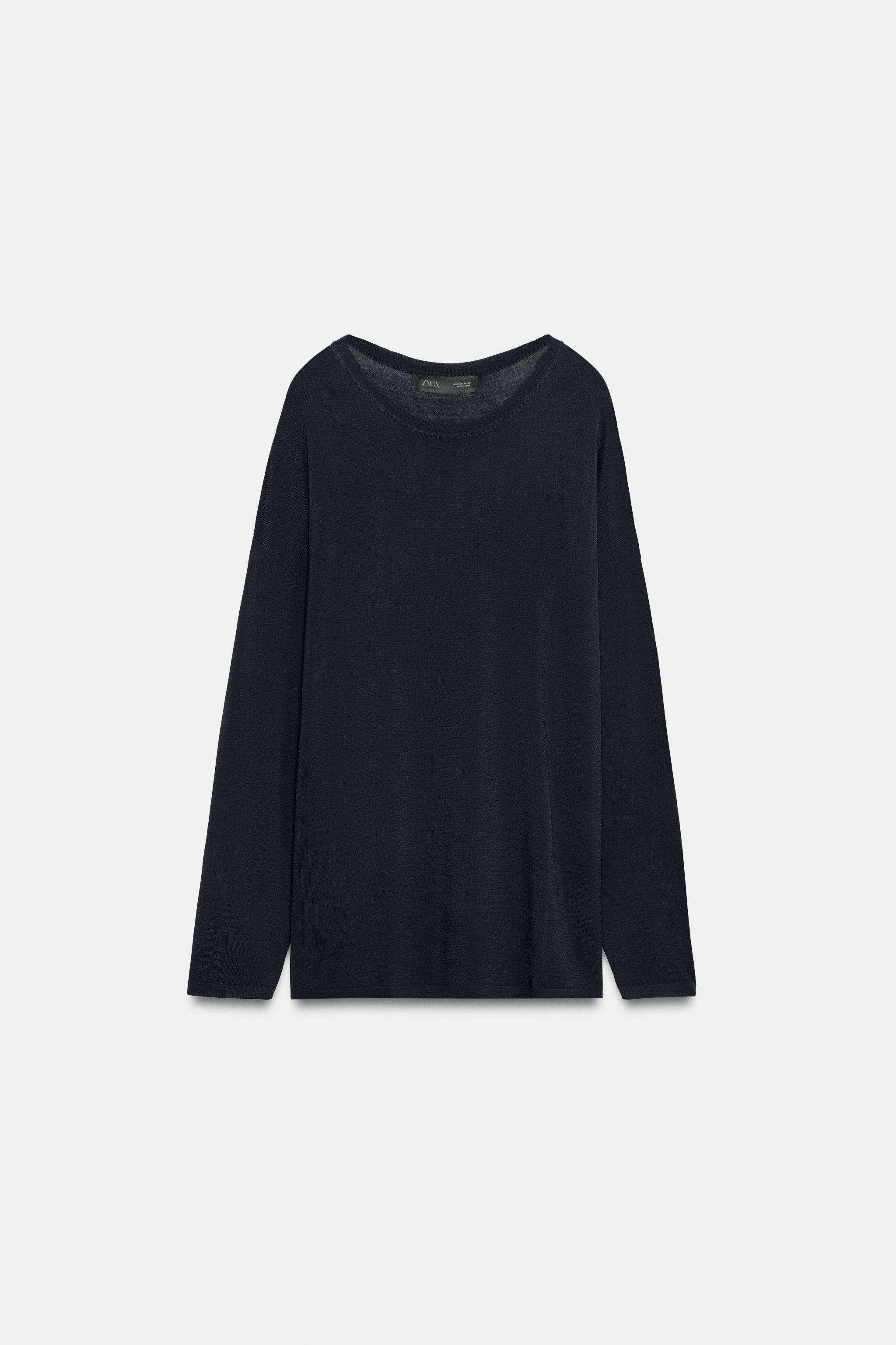 OVERSIZED FINE KNIT JUMPER