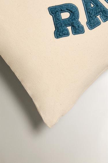 CHILDREN'S RACE COTTON CUSHION COVER - Multicoloured by Zara - Image 1