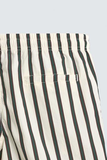 MAILLOT DE BAIN MI-LONG À RAYURES - Multicolore de Zara - Image 3