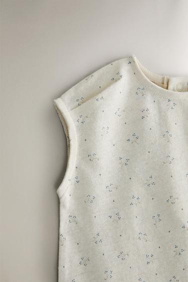 GRENOUILLÈRE ENFANT FLEUR - Crème de Zara - Image 2