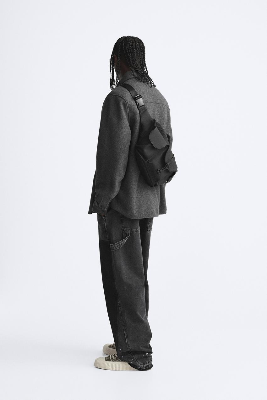 Calça Feminina Moom Elástico na Cintura Zara Cinto com Bolso Faca Color  Preto- TB706