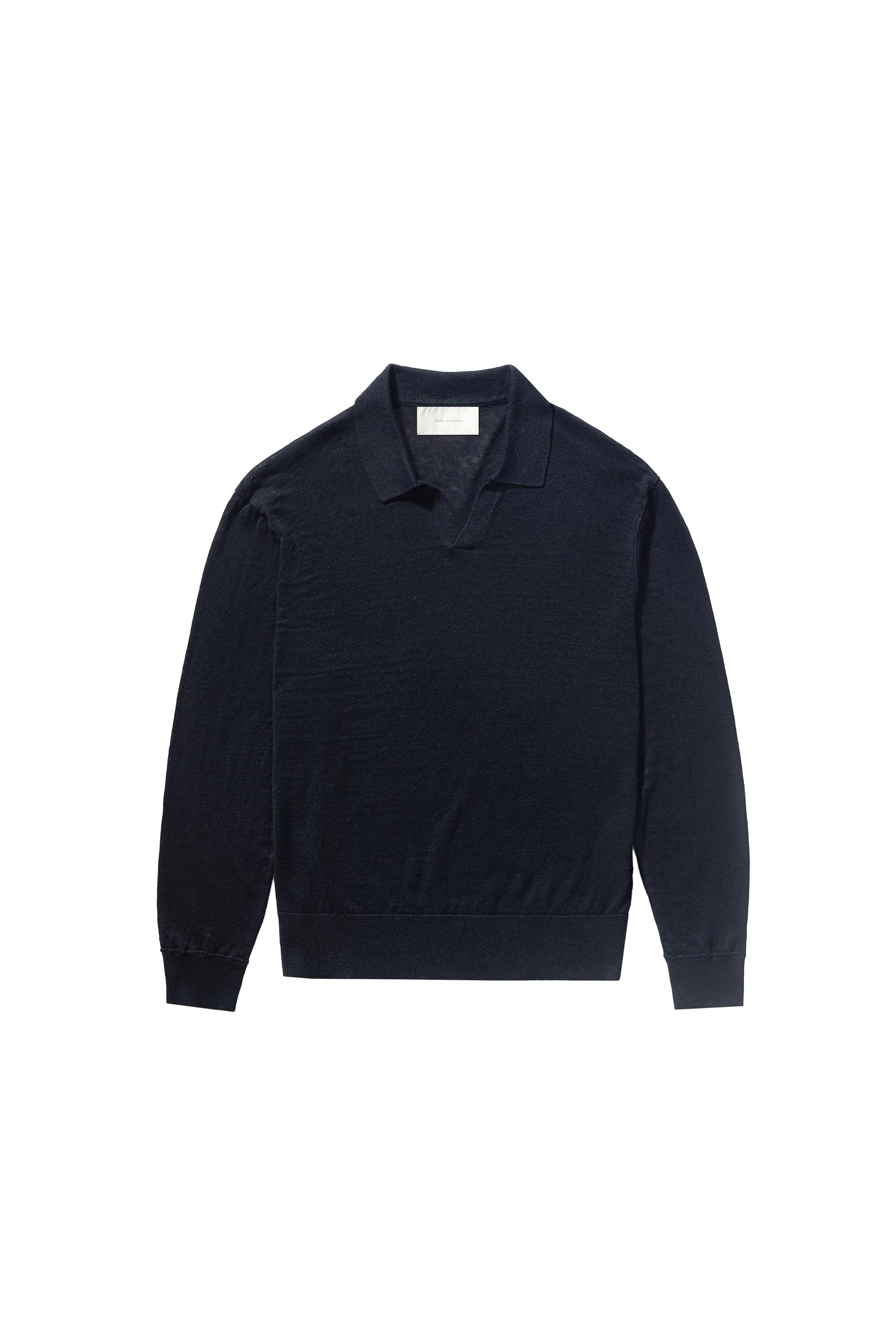 メタリックスレッド ニットカーディガン - ブラック | ZARA