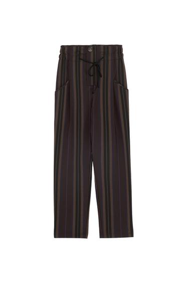 STRIPED TROUSERS