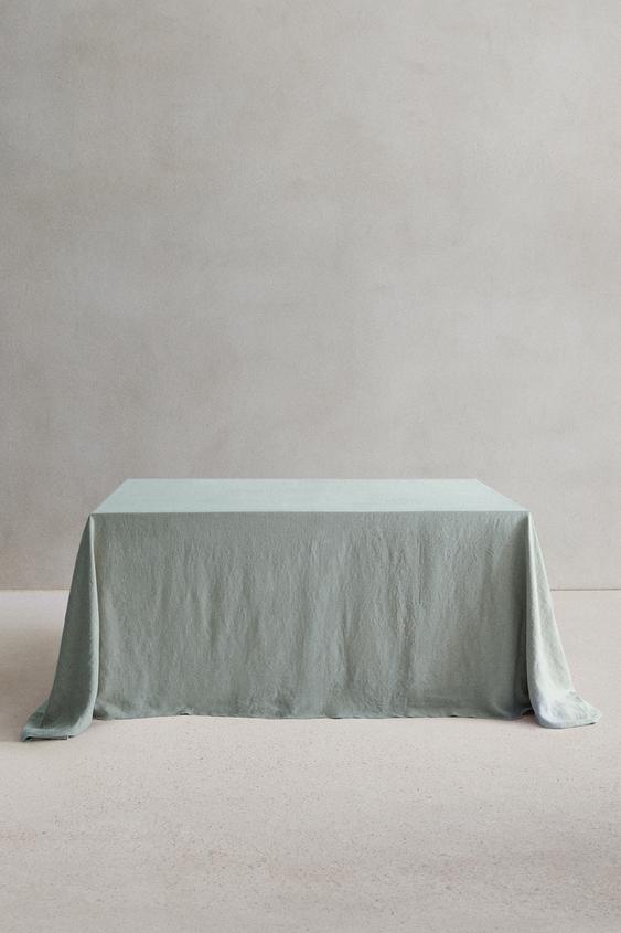 TABLECLOTH 01 - Mid-blue by Zara - Image 0