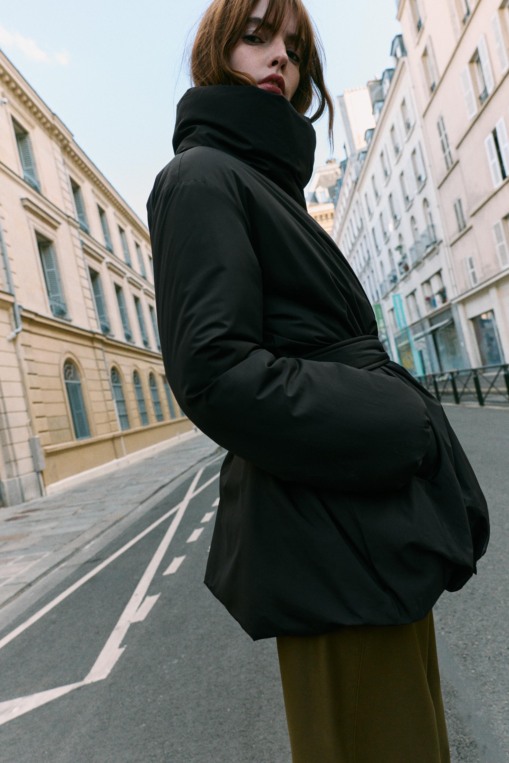 Belted Padded Anorak by Zara