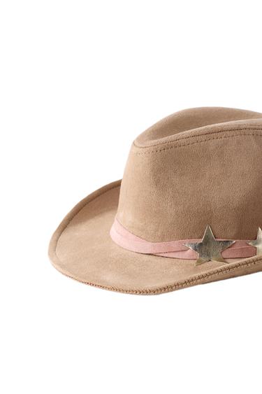 CHAPÉU COWGIRL ESTRELAS - Rosa da Zara