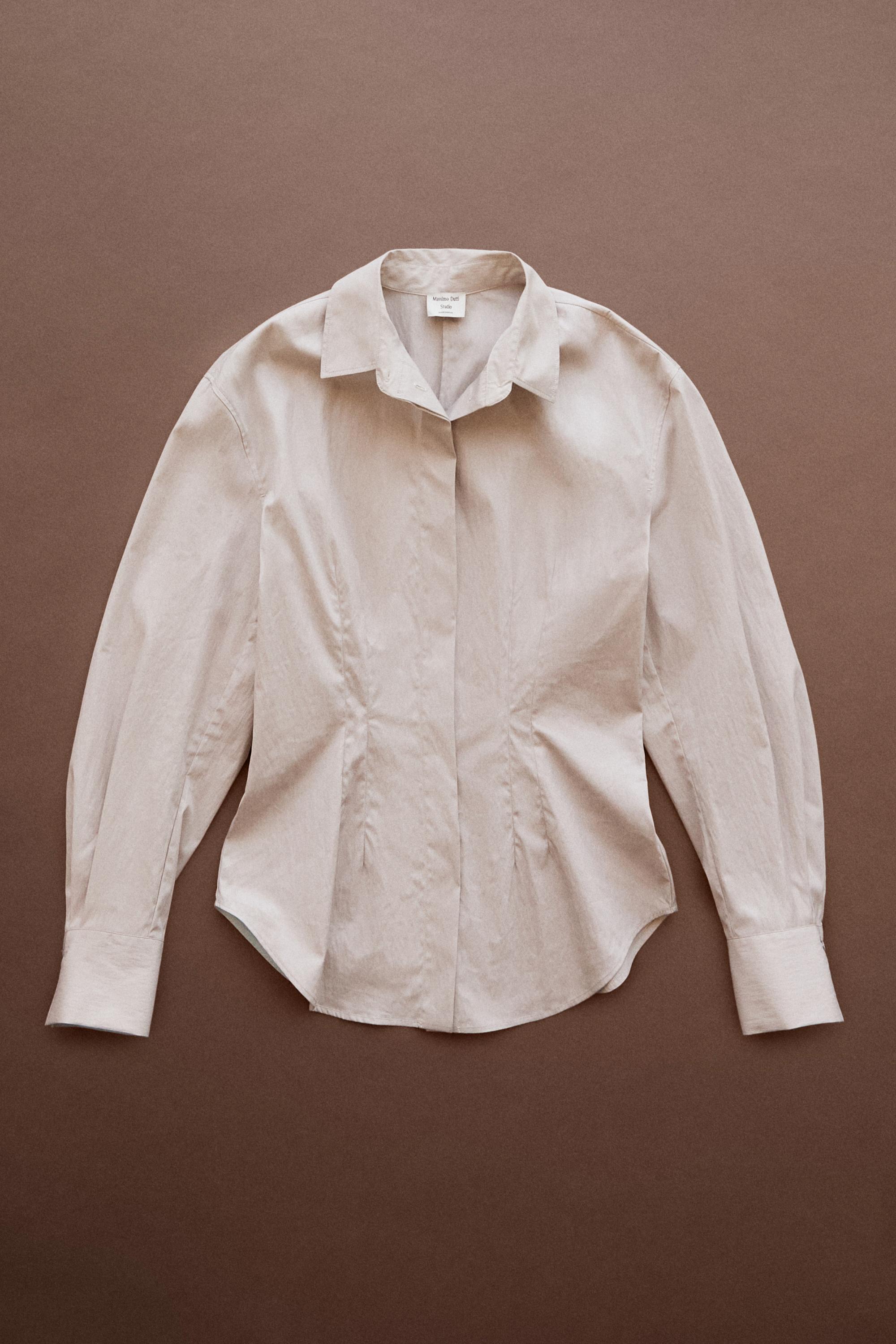 Shirt with seam details - STUDIO — Pink / Mauve