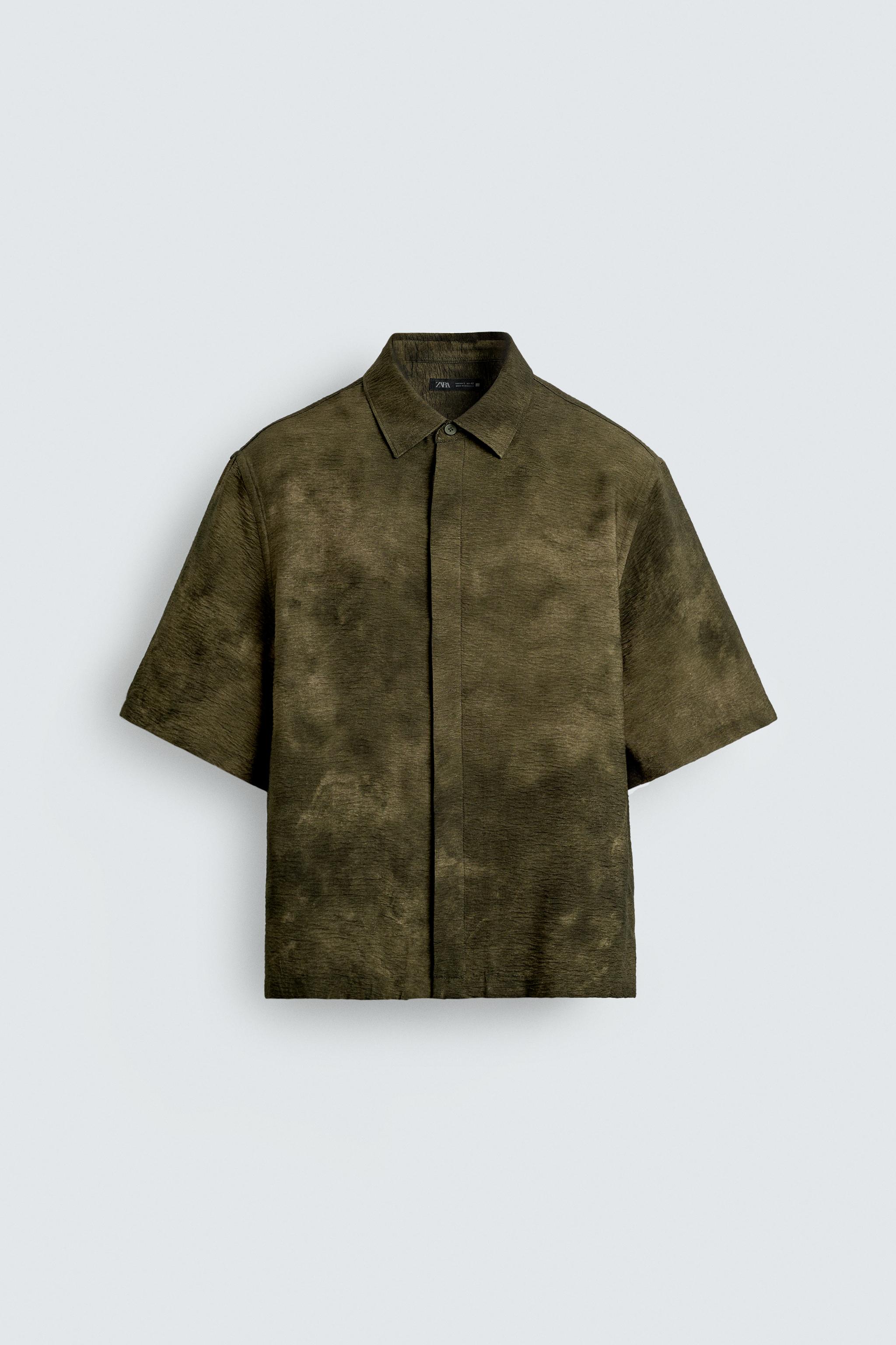 ABSTRACT PRINT RELAXED FIT SHIRT