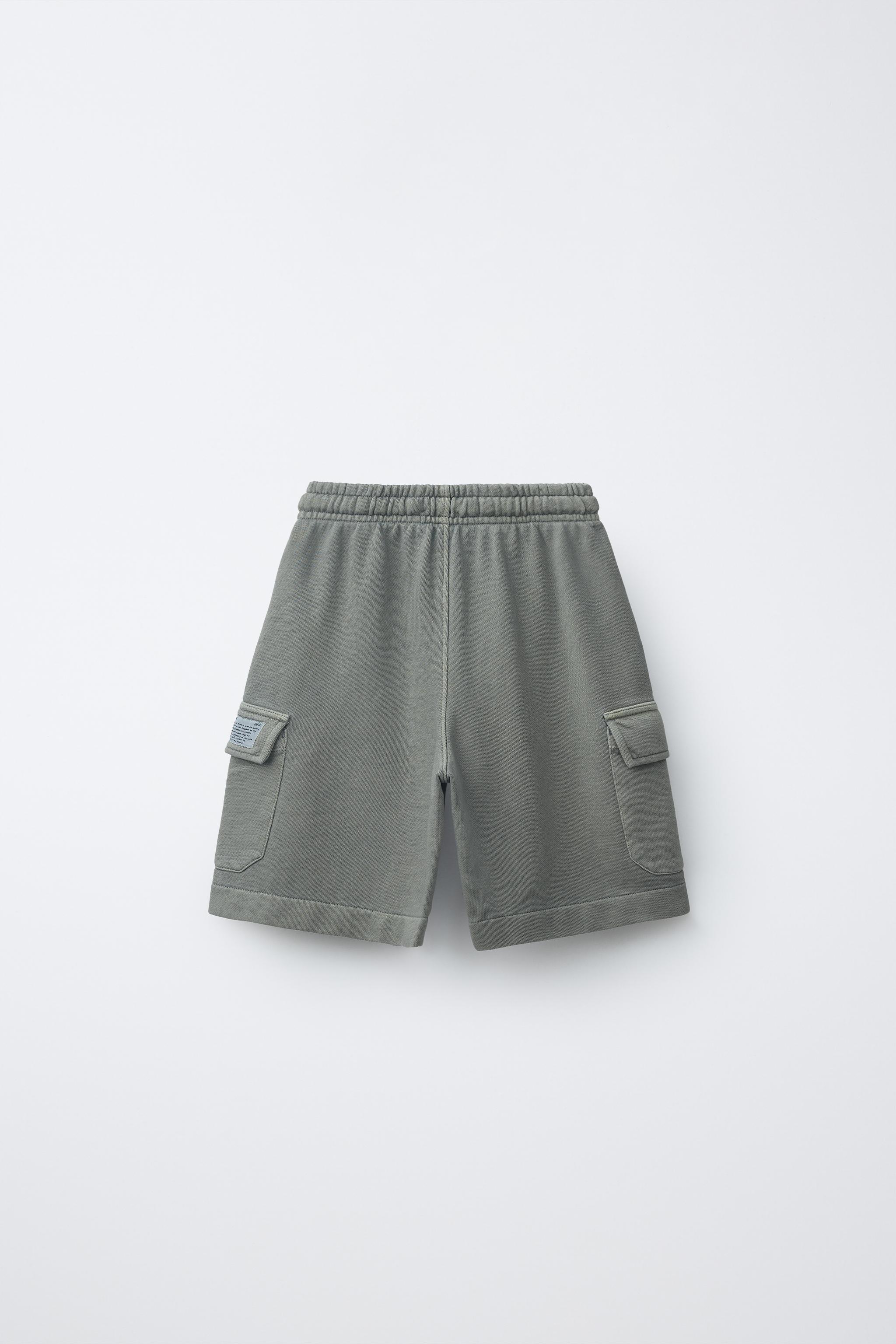 PLUSH CARGO SHORTS