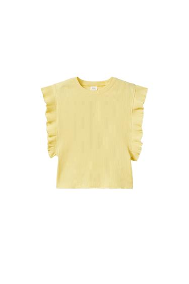 CAMISETA RIB VOLANTES