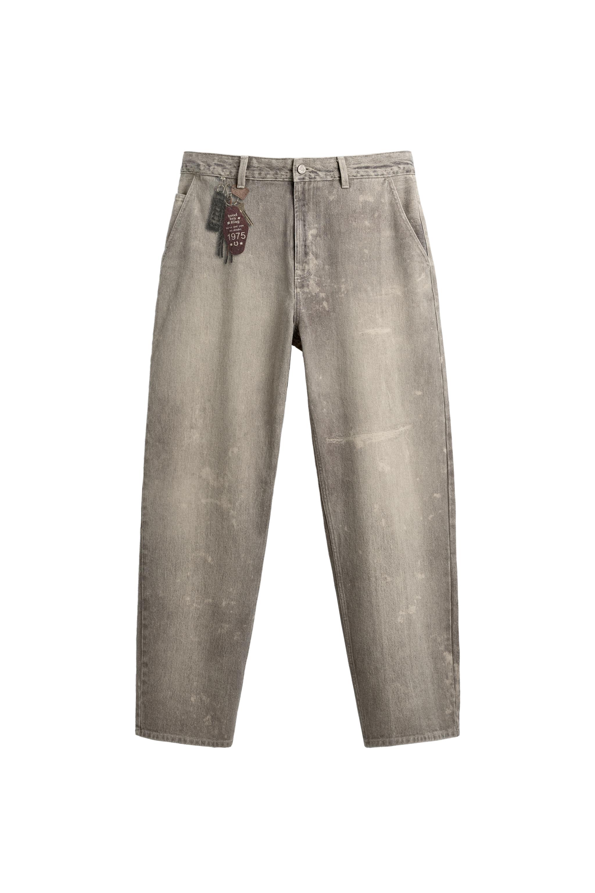 KEYCHAIN PRINT PANTS - Ice | ZARA United States