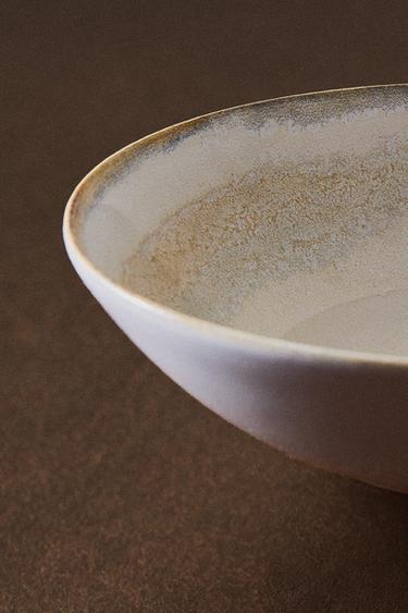 STONEWARE BOWL - Ecru by Zara - Image 5
