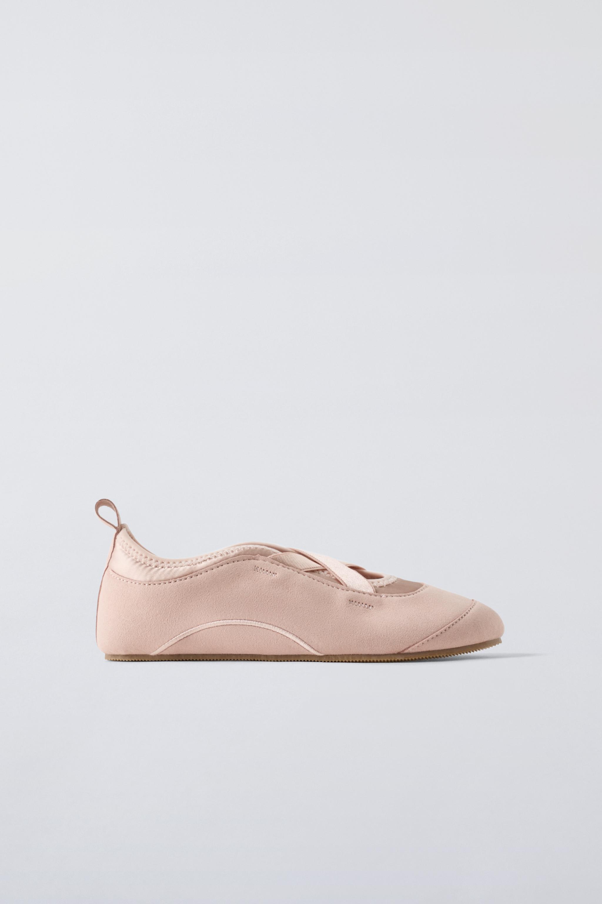 Ballet flat sneakers on sale