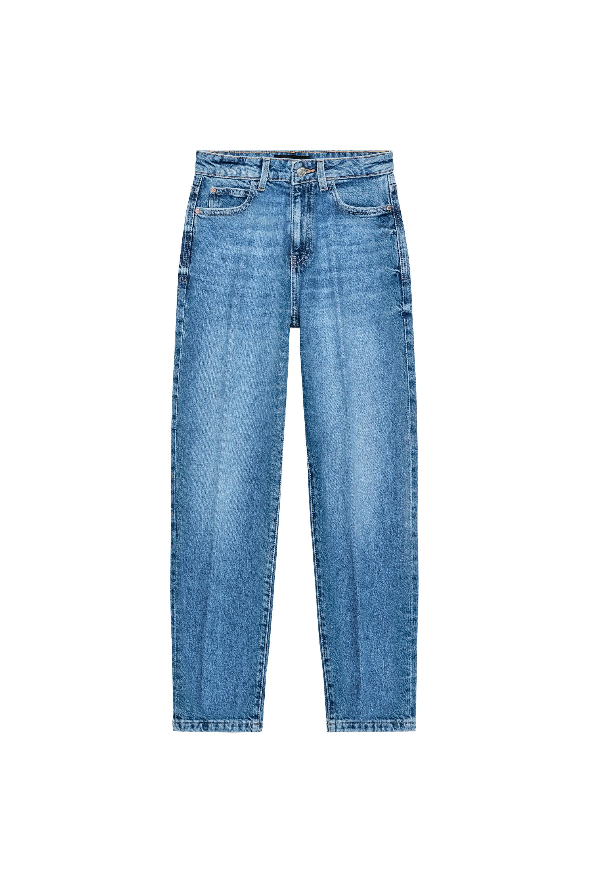 TEXANS Z1975 MOM FIT TIR LLARG AMB RATLLA PLANXADA