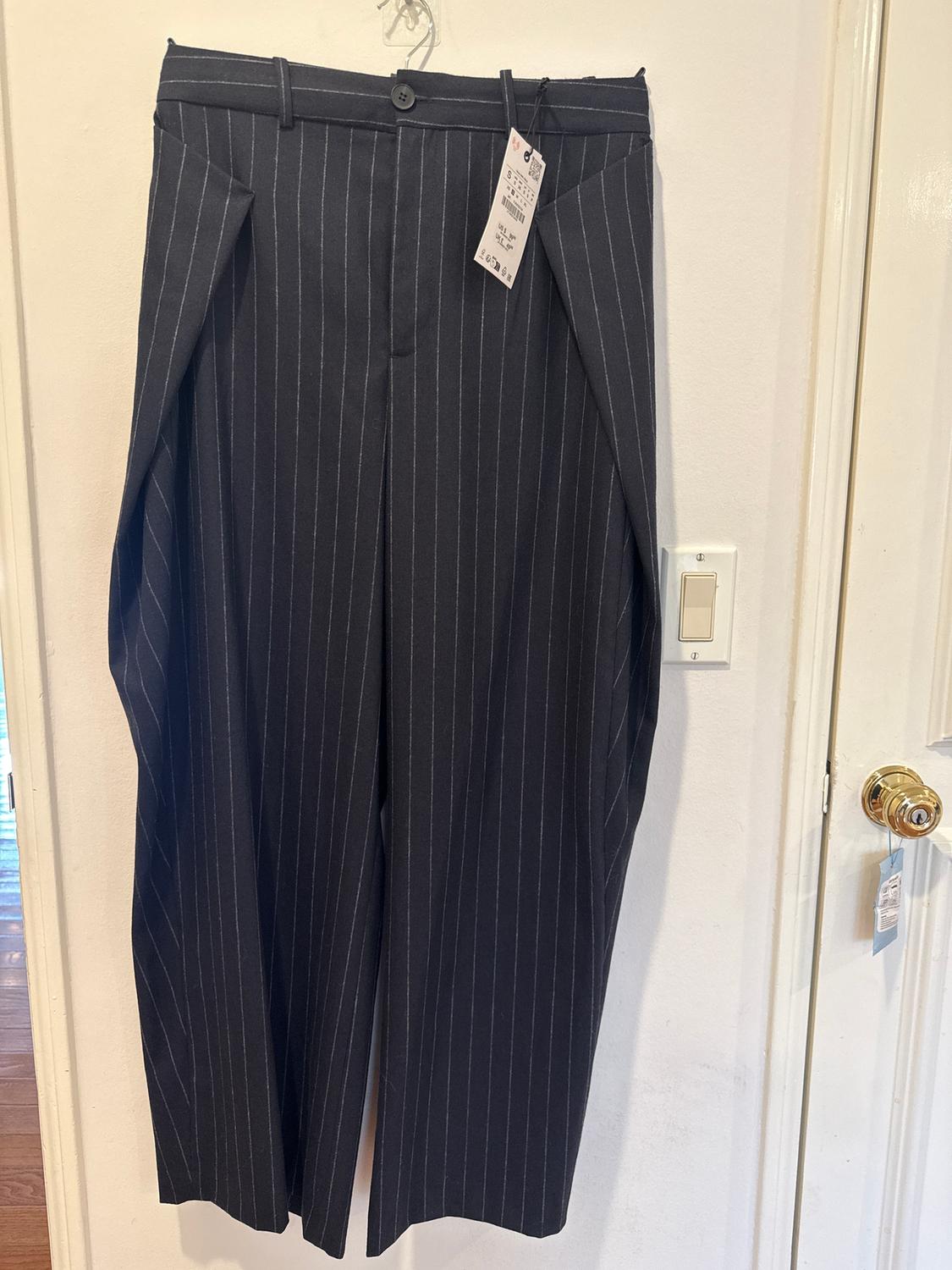 PANTALÓN RAYA DIPLOMÁTICA CON LANA ZW COLLECTION - Image 5