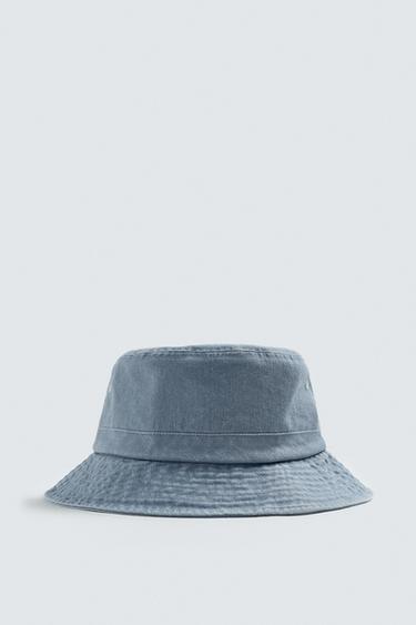قبعة دلو مغسولة - 981 by Zara