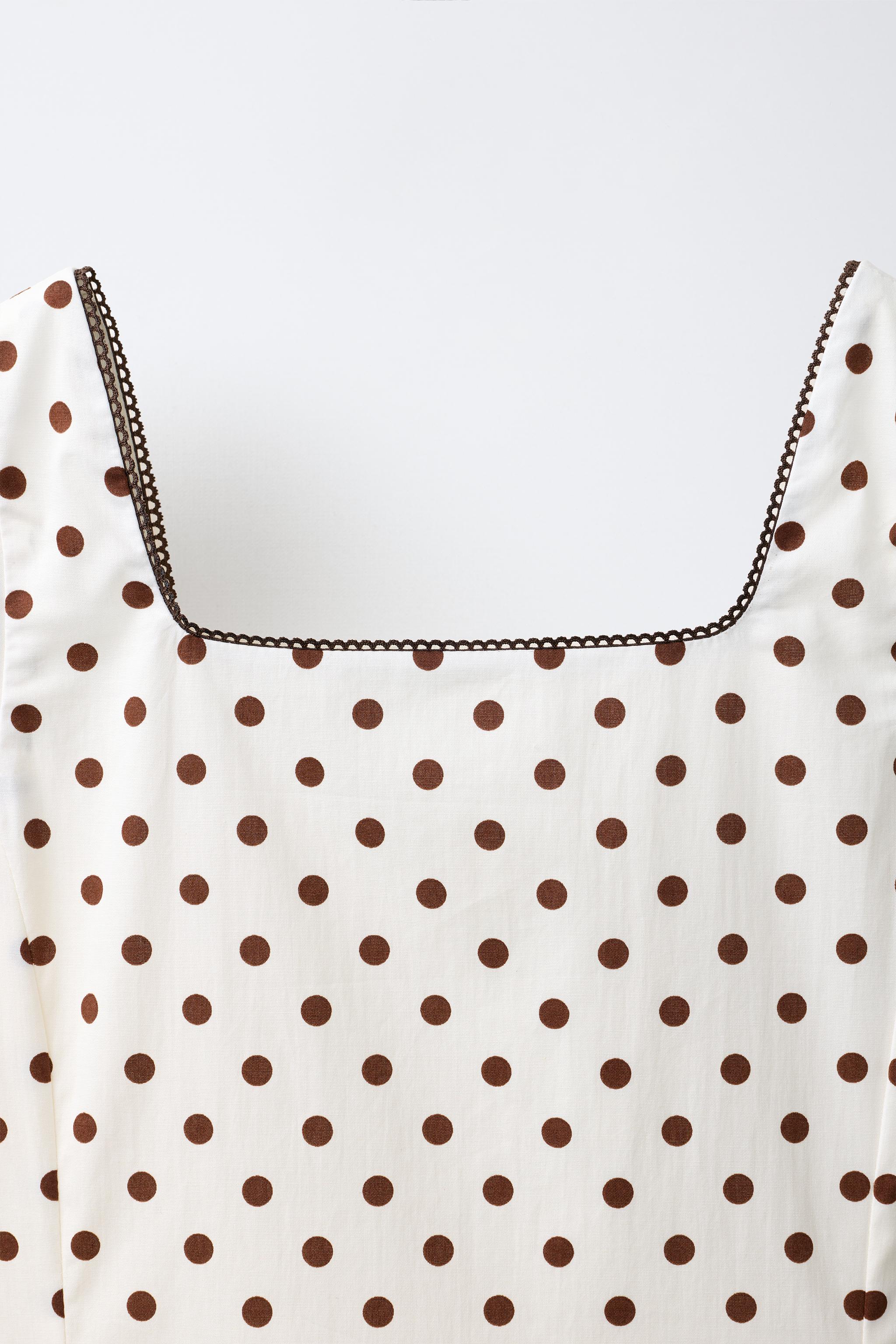 Детские платья Zara POLKA DOT DRESS — фото 4