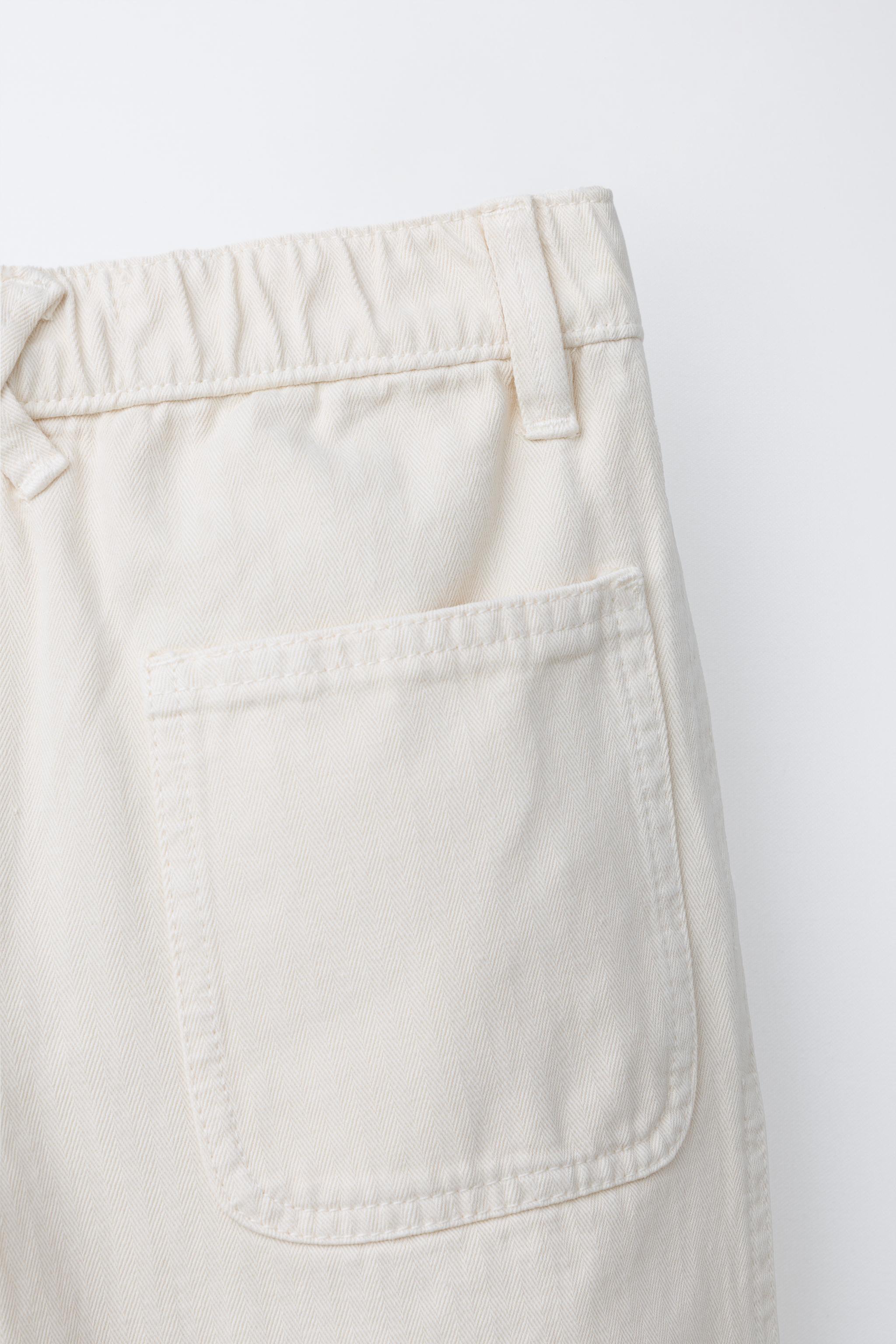 PANTALON CARGO À CHEVRON