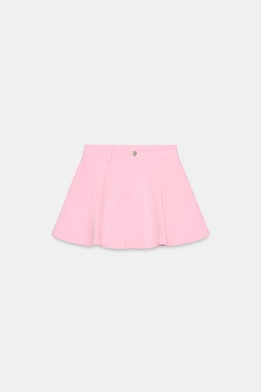 FLARED SKORT - Pink by Zara - Image 4