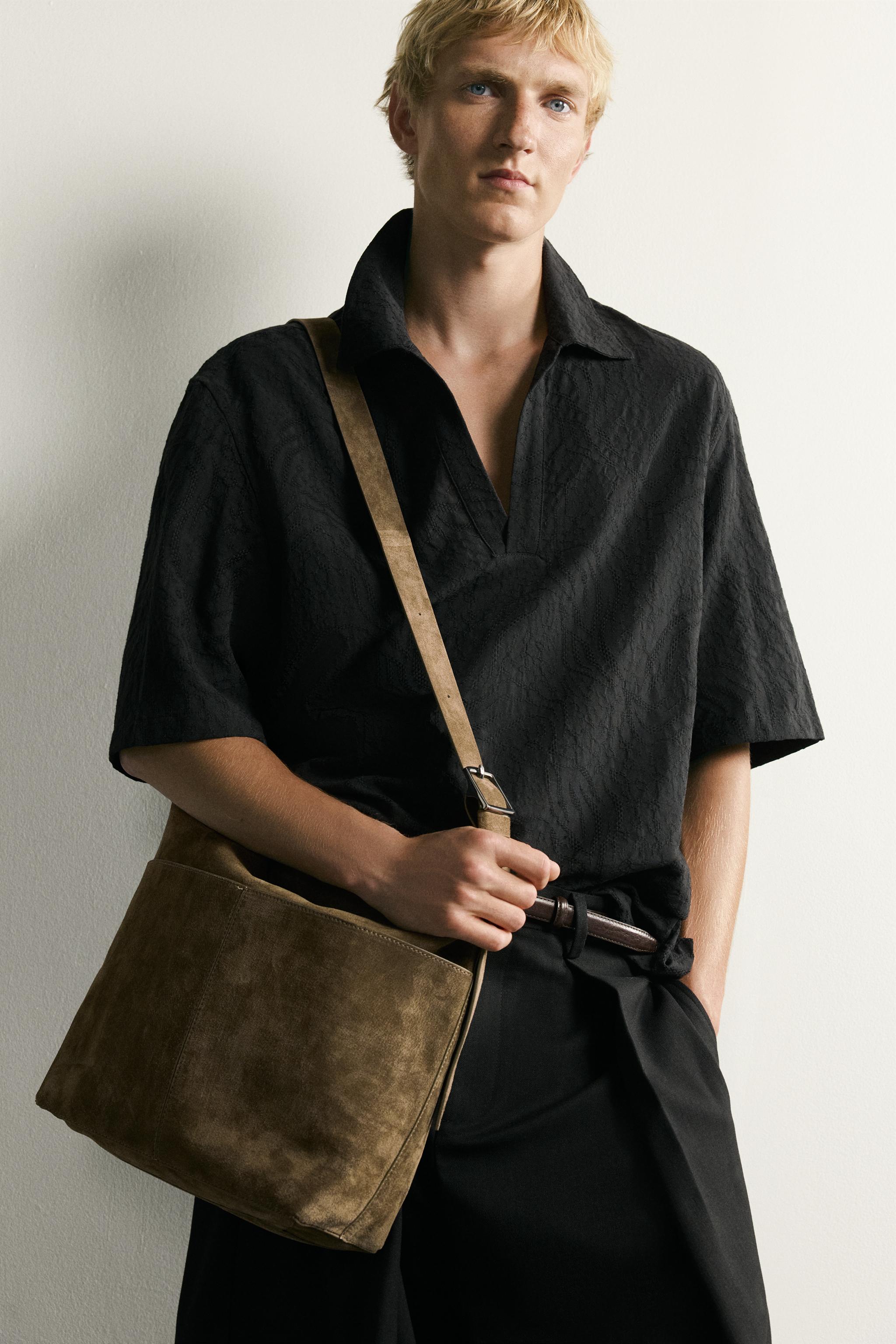 RELAXED FIT JACQUARD POLO SHIRT