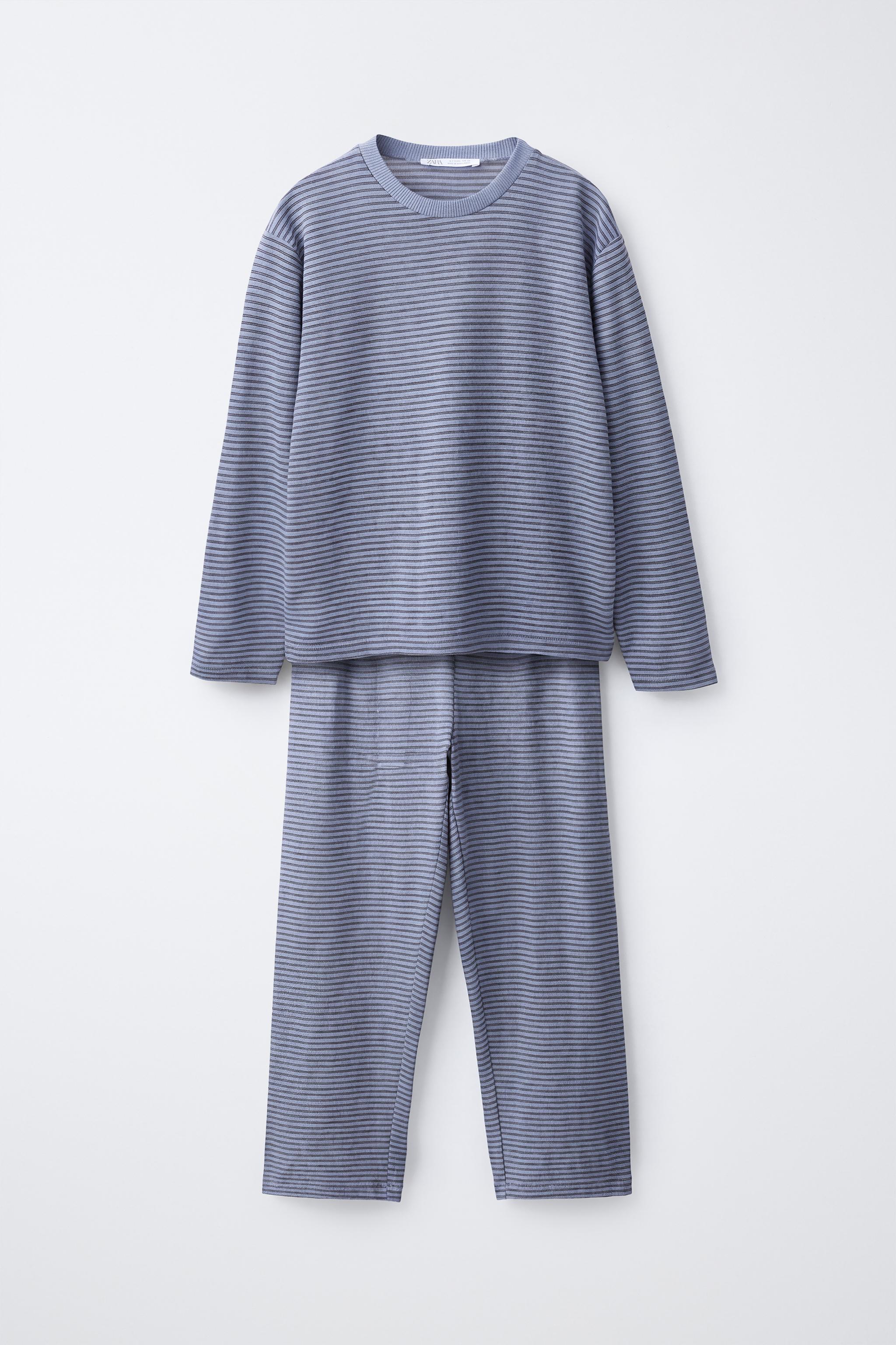 6-14 AÑOS/ PIJAMA ESTAMPADO RAYAS