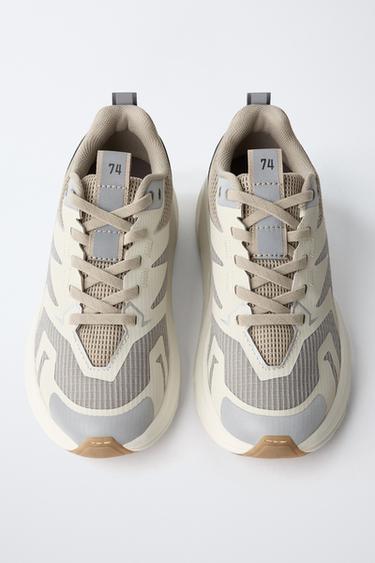 MULTI-PIECE TRAINERS - Grey by Zara - Image 4