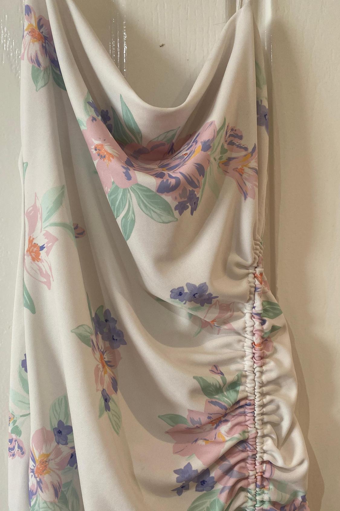 PRINTED MIDI DRESS - Image 3
