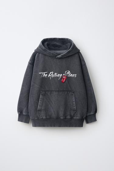 ROLLING STONES © PRINT SWEATSHIRT — Anthracite grey 1