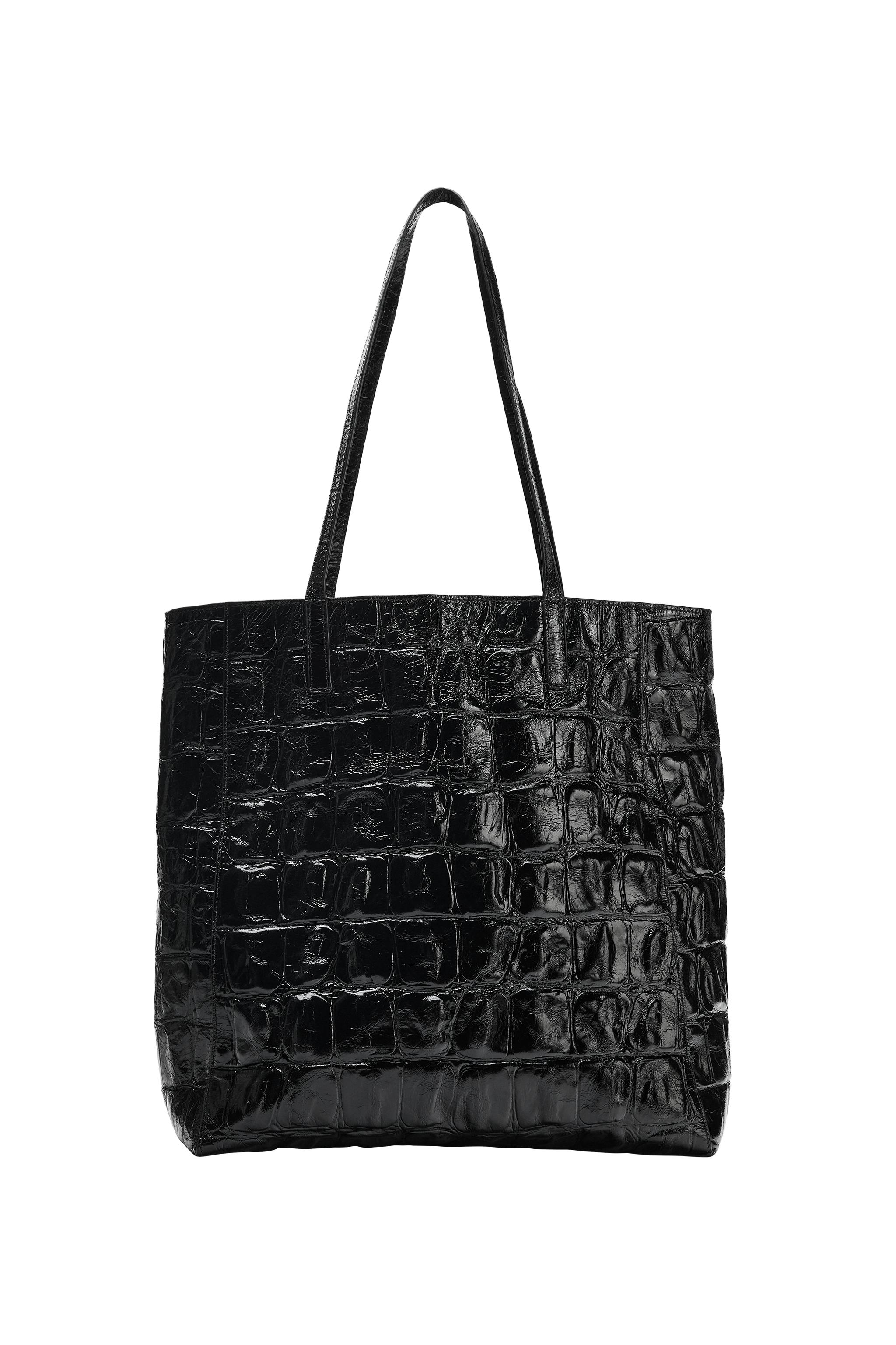 BOLSO SHOPPER ESTAMPADO PIEL