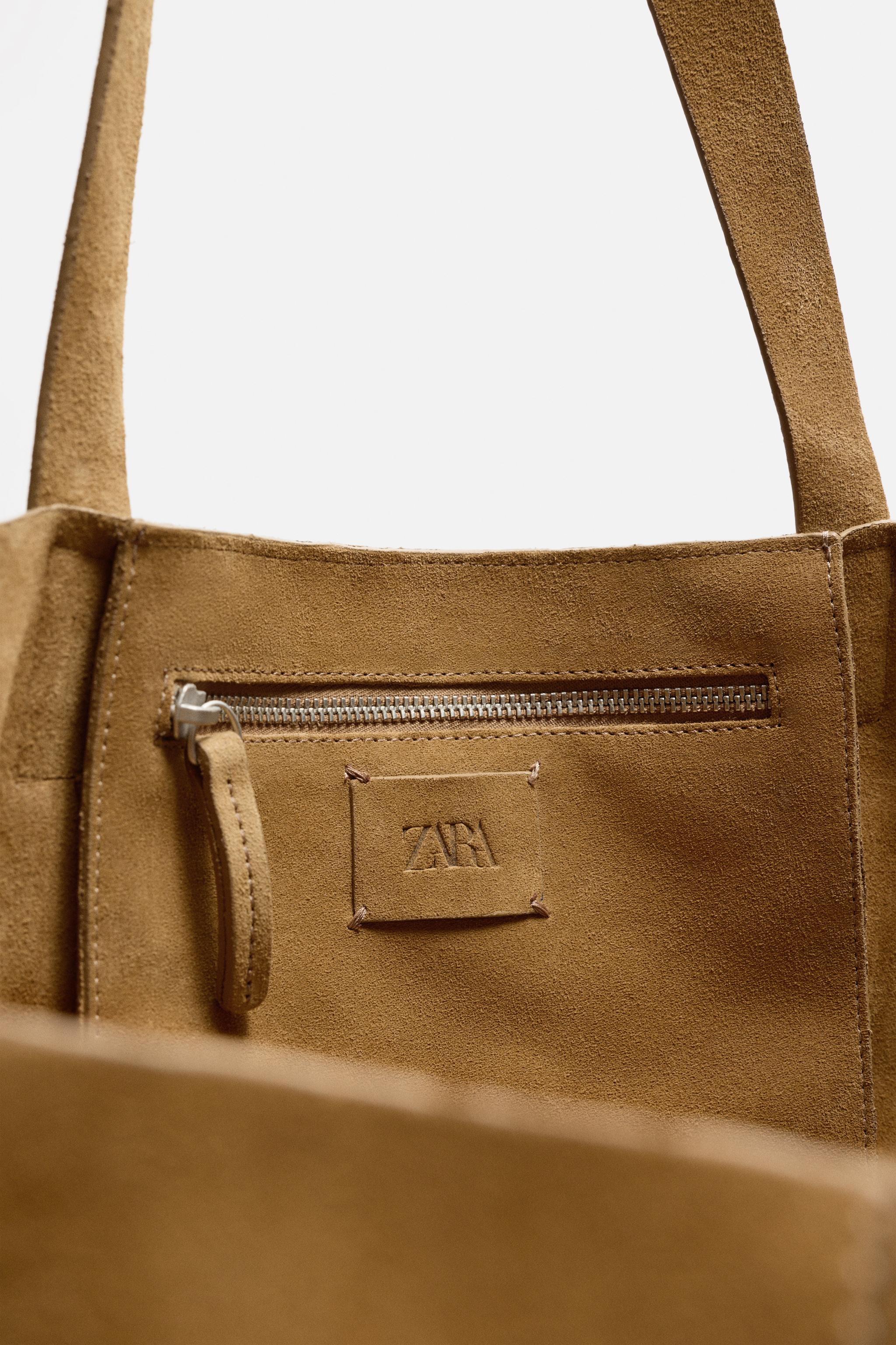 レザートートバッグ - ブラウン | ZARA Japan / 日本