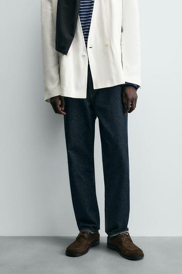 JEANS STRAIGHT FIT - Azul / Verde de Zara