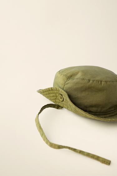 BONNET BUCKET CRÉÉ PAR CARAMEL LONDON X ZARA - Kaki de Zara - Image 2