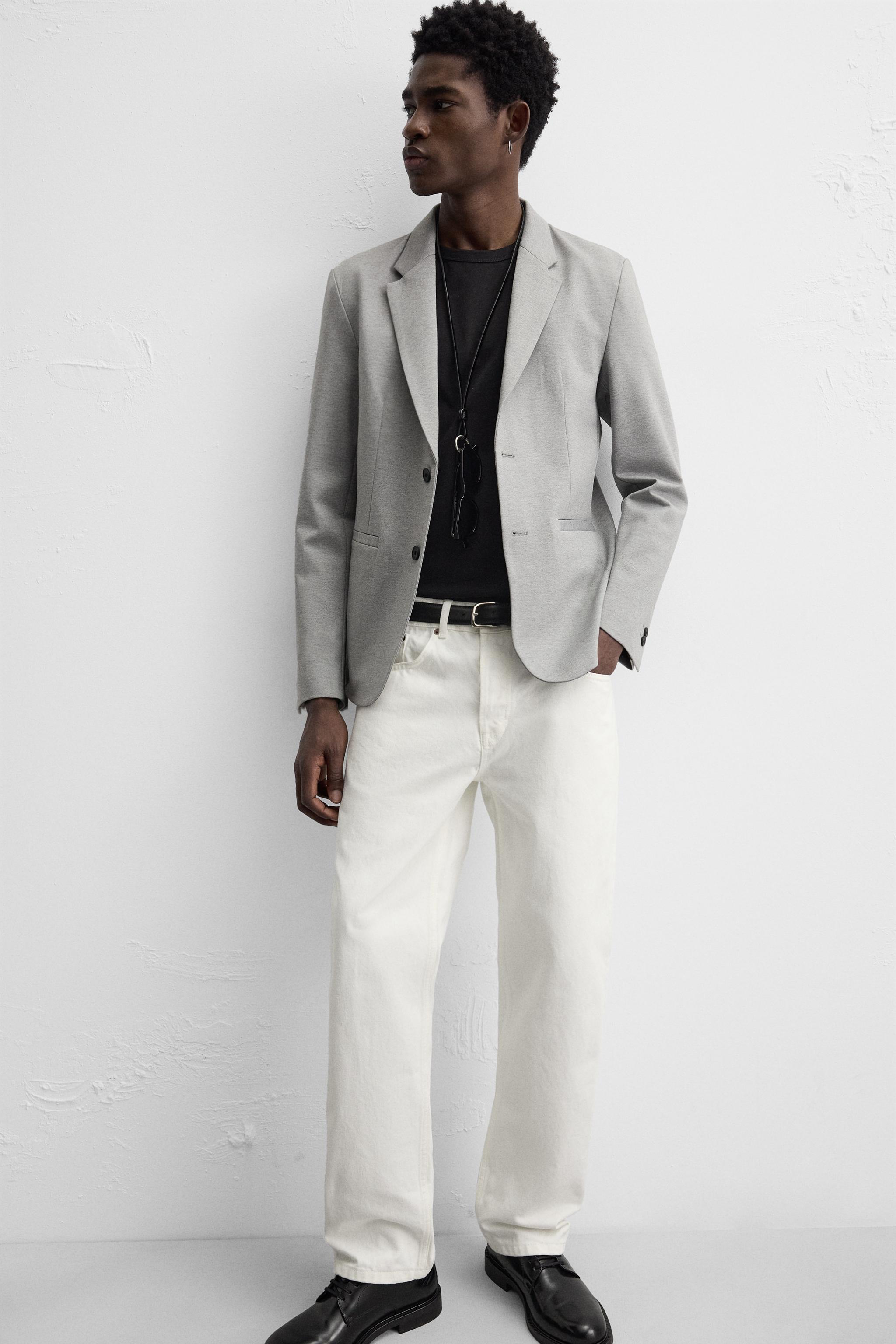 ZARA グレー ダブルブレスト スーツ 120cm ZARAダブルブレストスーツブレザーセットアップ - メルカリ