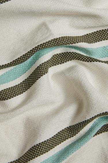 MULTIPURPOSE STRIPED THROW - striped by Zara
