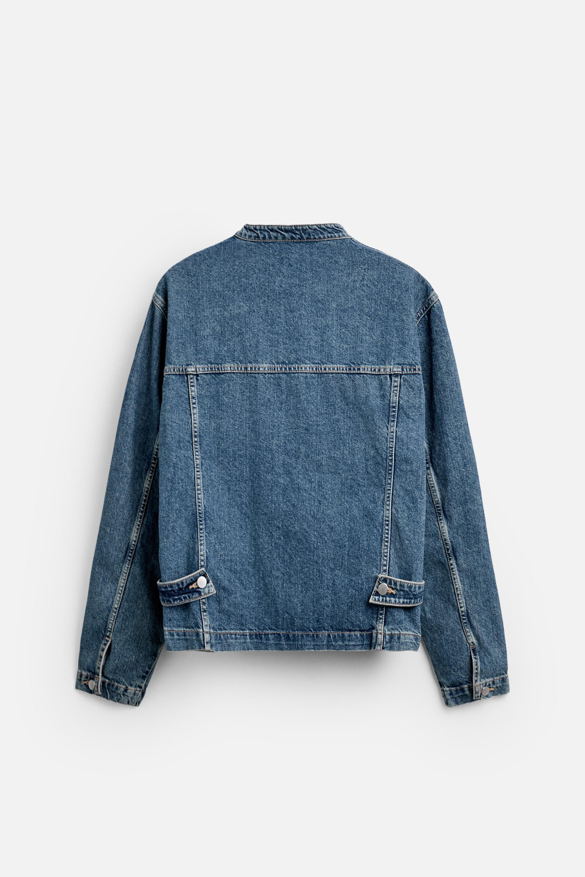 リラックスフィット デニムジャケット - ブルー | ZARA Japan / 日本
